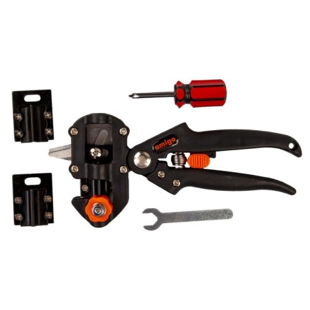 Set: vaccination platform, nozzle (3 pcs.), Screwdriver, key and vaccination tape, Amigo Grande-1