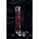 Unrealistic phallimitator Sexus Glass, Glass, Transparent, 16 cm
