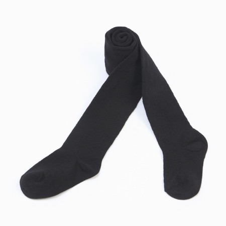 Pantyhose children, black color, height 116-122 cm