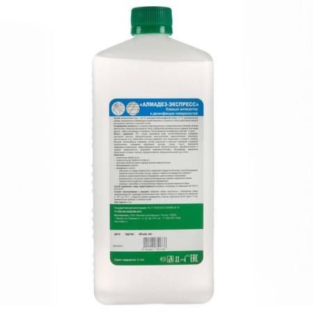 Antiseptic "Almadez-Express", Skin, Disinfection of surfaces, 1l-1