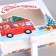 New Year's folding box "New Year's bus" 20 x18 x 5 cm, New Year