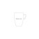Cup for coffee and latte Tescoma Crema