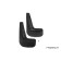 Spray-headed rear Chevrolet Aveo, 2012-2016 sedan 2 pcs (polyurethane)