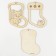 DIY Christmas tree pendant with your own hands for the New Year "toe", New Year's set for creativity