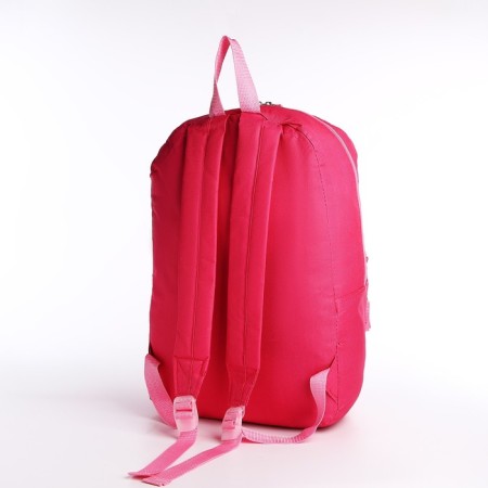 Bades on lightning, external pocket, fuchsia color-3