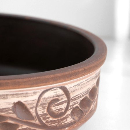 Frying with a lid "Ornament", 0.65 l. x 9.5 x 15 x 15 cm-3