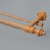 Binide cornice, 200 cm, d = 2.8 cm, beech