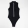Swimsuit Women's Asset Minaku with a zipper, black color, size 42