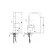 ESKO Kitchen K5 kitchen mixer, with high spout, stainless steel. Shtal