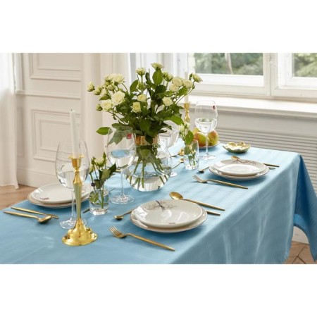 GREATE ETICH SHINE 150*220 +/- 3cm, cell-blue, pl. 192 g/m2, hl with VGMO-6