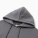Women's sweatshirt was laid down, dark gray color, size 42-46 (One size)