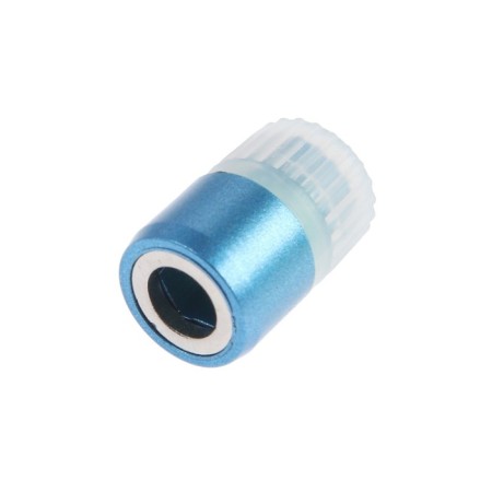 Adapter for tundra bit, round magnet, plastic case-1