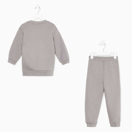 Kidshot (sweatshirt, trousers) KAFTAN "BASIC Line", size 36 (134-140), color gray color-10