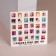 Slider - Nail design "Polaroid", multi -colored
