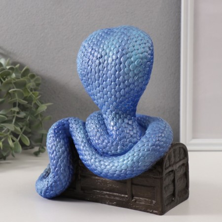 New Year's figure "Cobra on the chest" 20 x 17 x 12 cm.-3