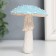 Souvenir Polystone "Blue flyman" 10x8.2x8.2 cm