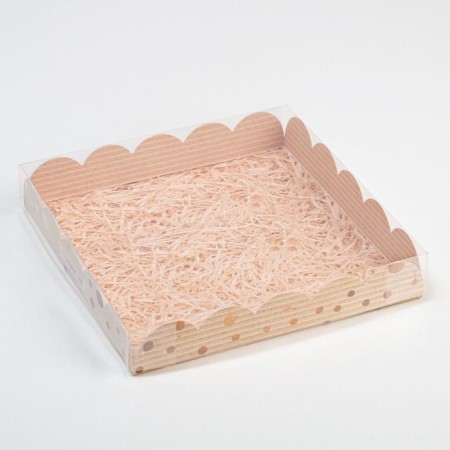 Bearbox, confectionery packaging with PVC lid, "Wonderful Day", 18 x 18 x 3 cm-2