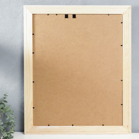 Photo frame Liza 40x50 cm white (plastic screen)-3