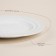 A set of ceramic sl home "Arena Blanca", d = 20 cm, white color