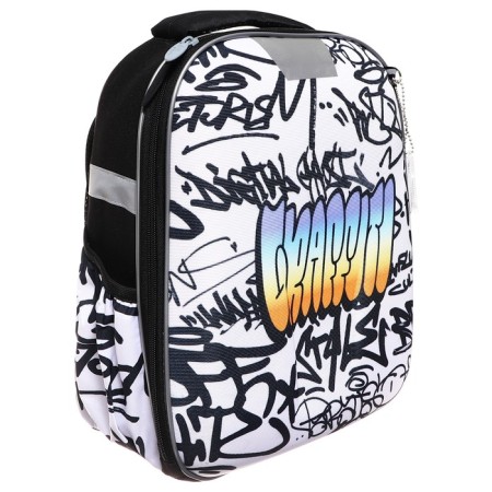 School backpack, 37 x 28 x 19 cm, calligrata volt "Graffitti"-5