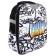 School backpack, 37 x 28 x 19 cm, calligrata volt "Graffitti"
