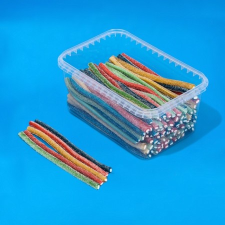 Sour marmalade - pencil "Damla", assorted with sprinkling, 8 g-1