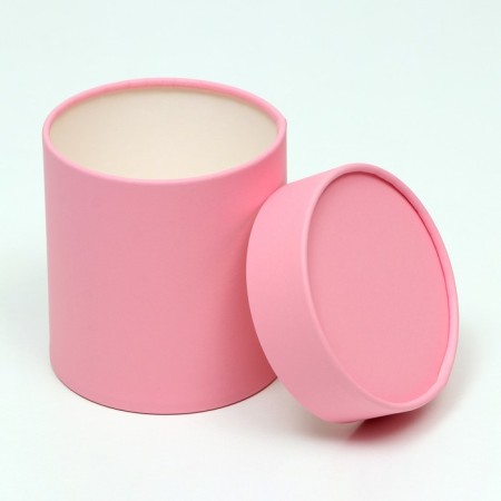 Set of round boxes 3 in 1, "pink", 16x16, 14x14, 12x12 cm-5