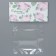 Gift box for flowers with PVC lid, packaging, “teacher”, 12 x 12 x 12 cm