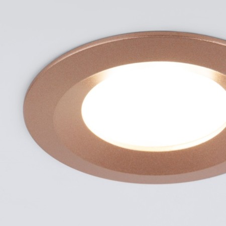 Lumina Stock -ups Elektrostandard, Dial, 77x77x25 mm, GU10, Golden Color-2