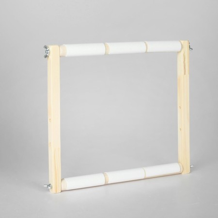 Figas-stalls for embroidery, 30 × 30 cm, color light wood-1