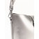 Women's bag, 27*7*12, lightning departure, belt lengths, silver