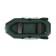 Yugana S 240 boat, olive color