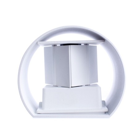 Facade lamp Arte Lamp Rullo A1415al-1wh, LED, 6 W, 12x14x10 cm, 500 lm, white-4