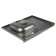 Kitchen sink "Vladix", invoice, without siphon, 80x60 cm, left, stainless steel 0.4 mm