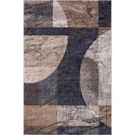 Rectangular Boston carpet, size 150x230 cm, color-gray color