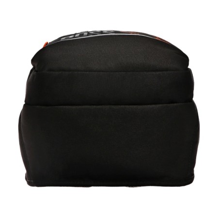 School backpack, 40 x 25 x 22 cm, Grizzly, ergonomic back, laptop department, black/orange-7