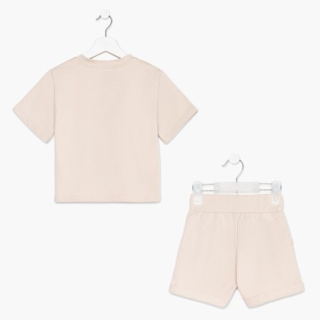 Kit for children (T-shirt, shorts) KAFTAN "BASIC Line" size 30 (98-104), beige color-10