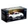 Metal Race machine, 1:32, inertia, light and sound, white color