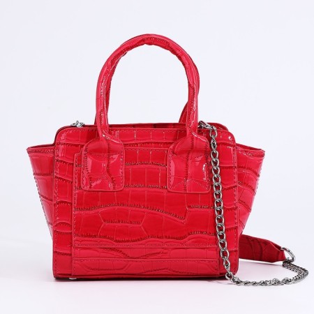 Bag Female Tout with zipper, pink color