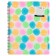 A4 folder on a spiral with 20 transparent Buttons liners, embossing - sand, thickness 550 μm