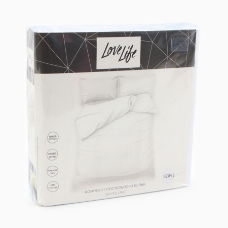 Lovelife Lovelife Line Line Lines 200*217 cm, 230*240 cm, 50*70 cm -2 pcs, 100%p/e.-4