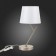 Evoluce bedside lamp. Sle300104-01. Denice. 1x40 W, E14, 22x22x44 cm, Nickel color