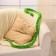 Soft toy "Snake", 30 cm/140 cm, green color