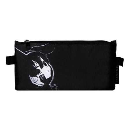 Penal soft 1 compartment, 115 x 220 mm, flat, colorio, universal, black-1