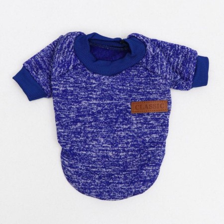 Melange sweater, size XL (DS 35, Osh 32, OG 50 cm), blue-8