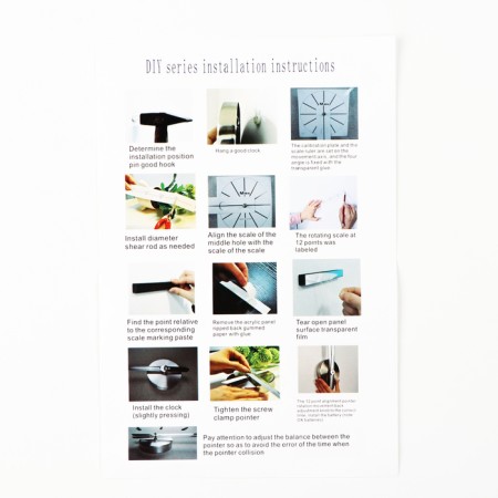 Walls Wall Interior, 3D "Kairo", silent, luminous arrows, 120 x 120 cm-10