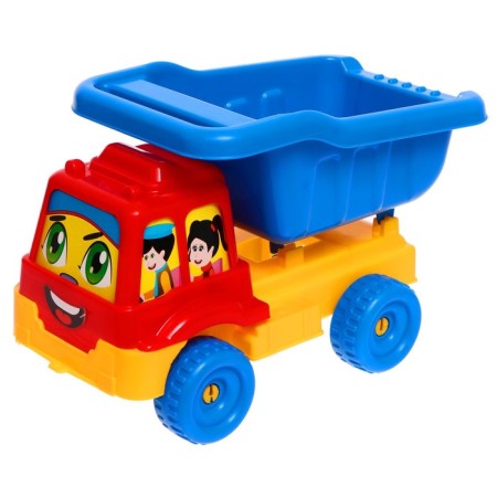 Toy Granite Truck "Auto Truck" + mini - designer, 26 details, chicks-1