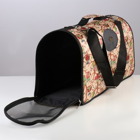 Bag - Carriage for animals "Owl", size L, 53 x 21 x 29 cm-1