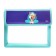 A5 notebook folder (230 x 190 x 50 mm), with Velcro valve, plastic/textiles, calligrata, "sib
