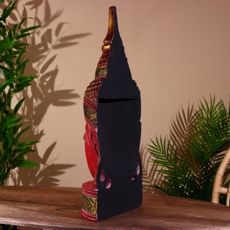 Souvenir "Head of Buddha" Albezia 60 cm-2